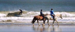 beach ride