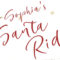 Santa ride banner